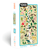 Puzzle Mapa de Chile Flora y Fauna 1000 Piezas