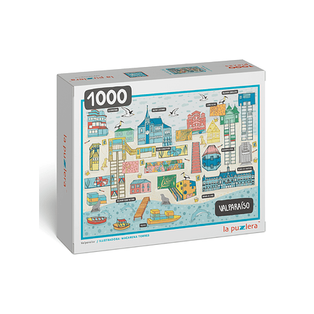 Puzzle Valparaíso 1000 Piezas