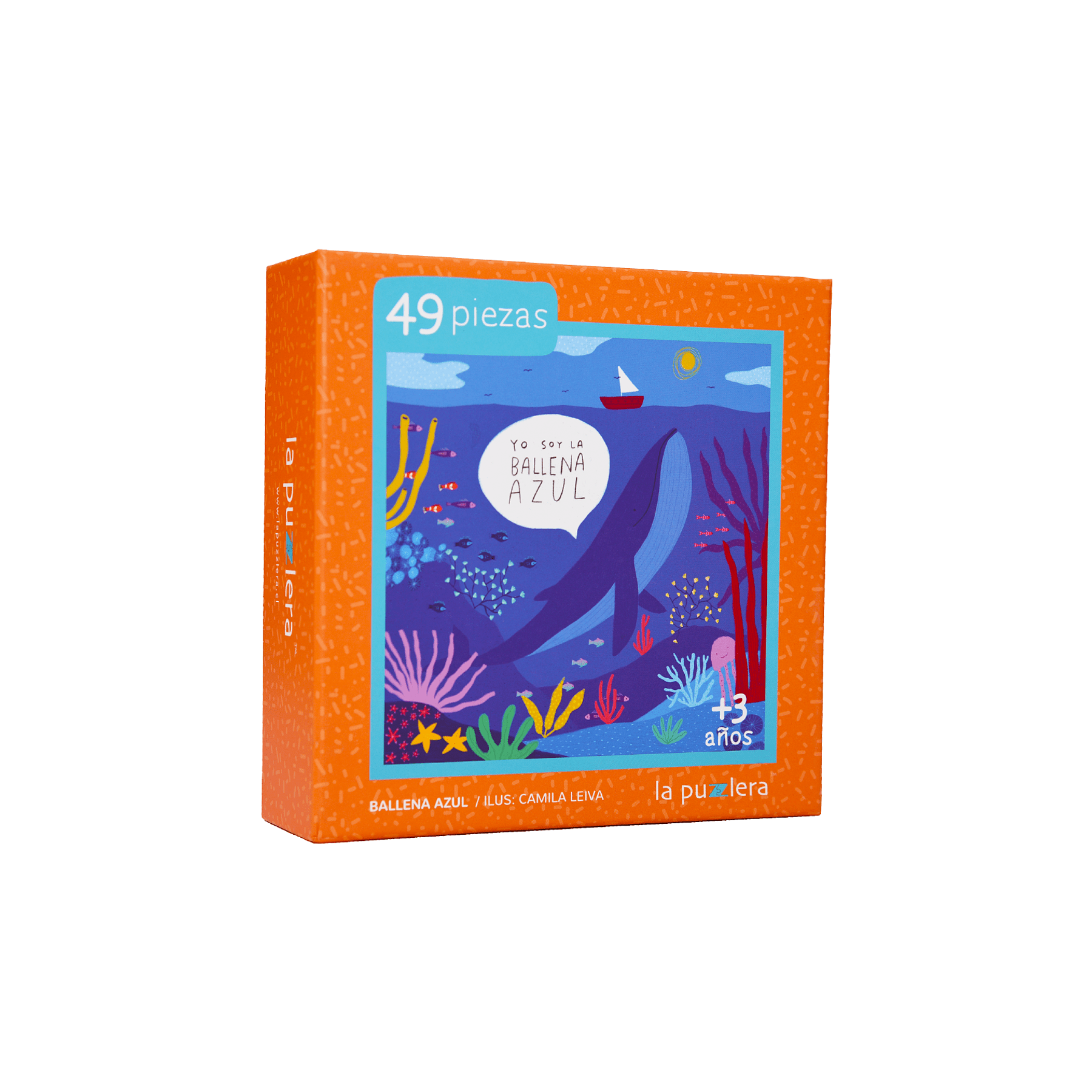 Puzzle Ballena Azul 49 Piezas