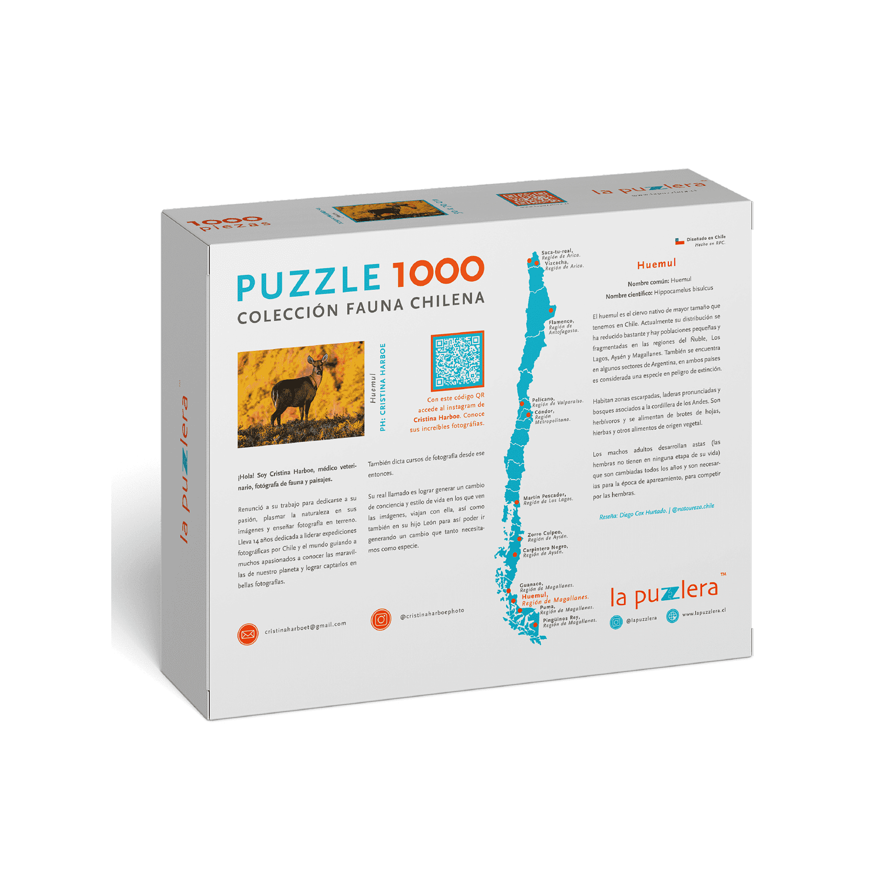 Puzzle Huemul 1000 Piezas