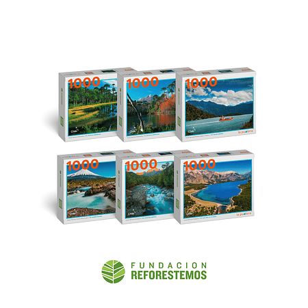 Pack Puzzles "Reforestemos" (6 Puzzles)