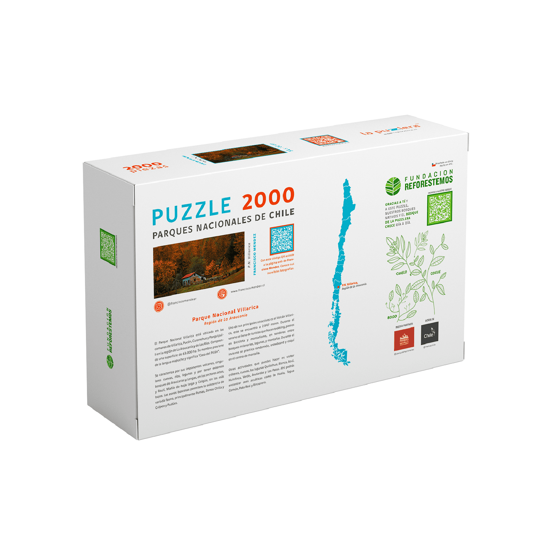 Puzzle Parque Nacional Villarica 2000 Piezas