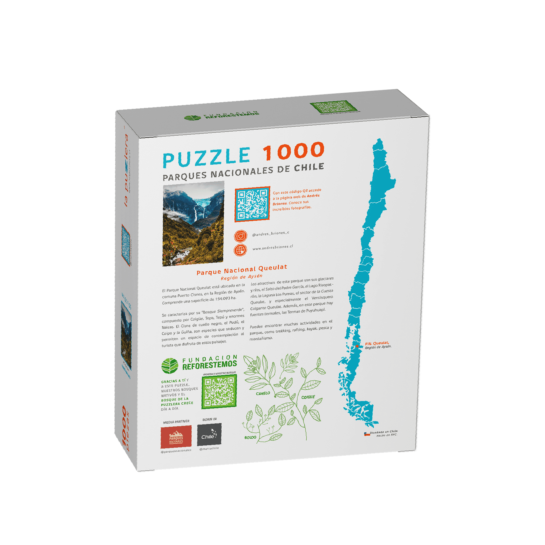 Puzzle Parque Nacional Queulat 1000 Piezas