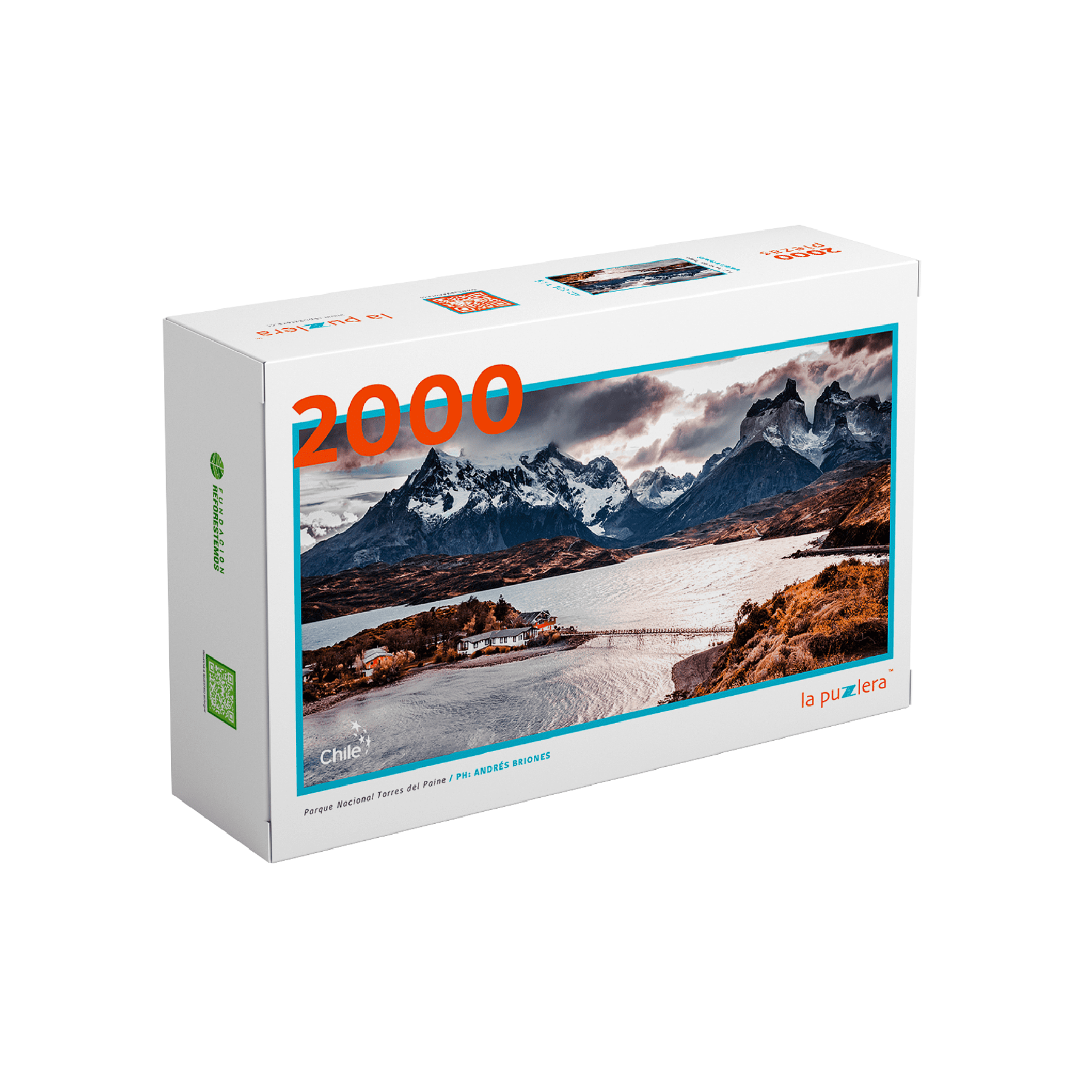 Puzzle Parque Nacional Torres del Paine (Cuernos) 2000 Piezas