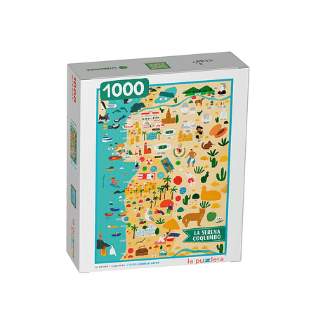 Puzzle La Serena/ Coquimbo 1000 Piezas