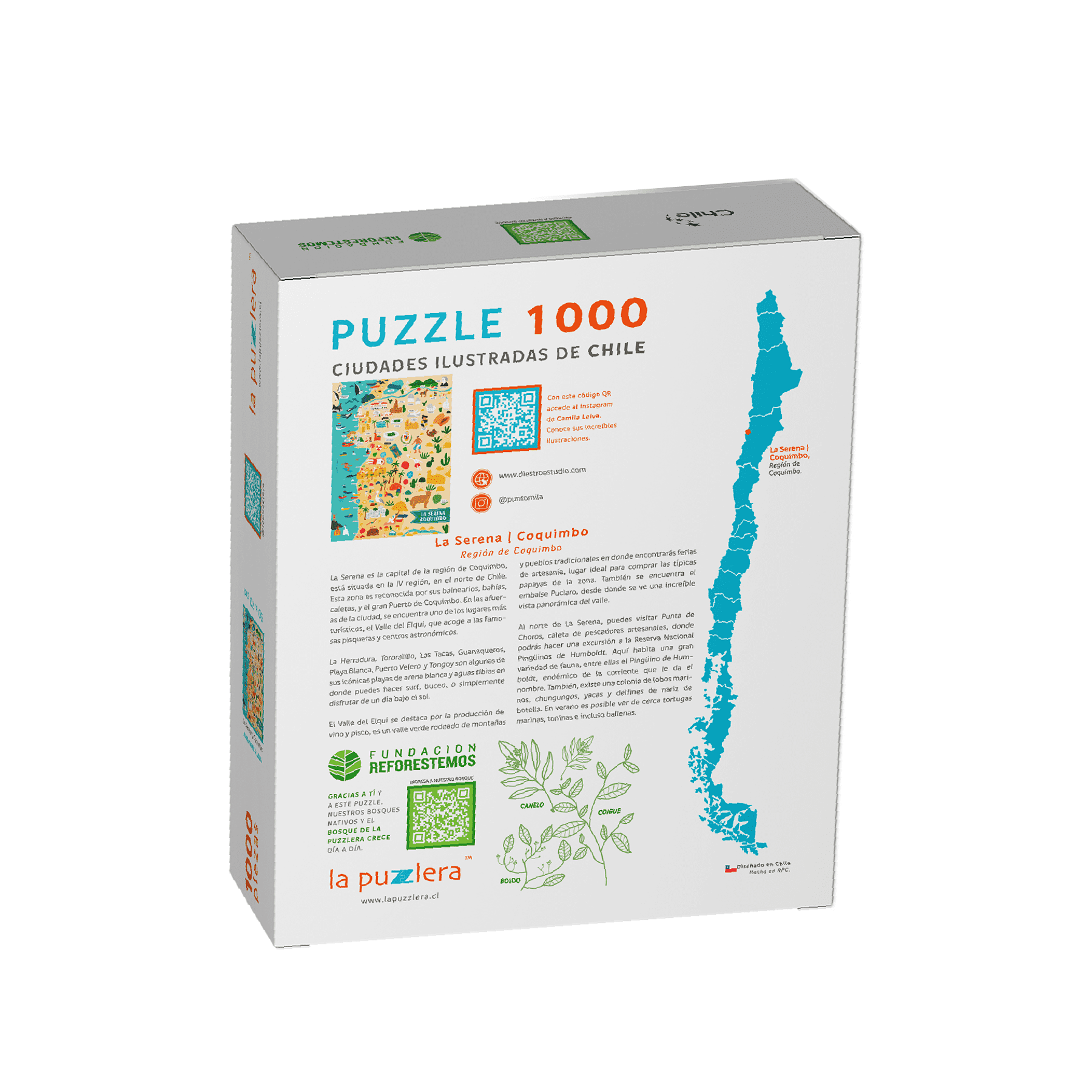 Puzzle La Serena/ Coquimbo 1000 Piezas