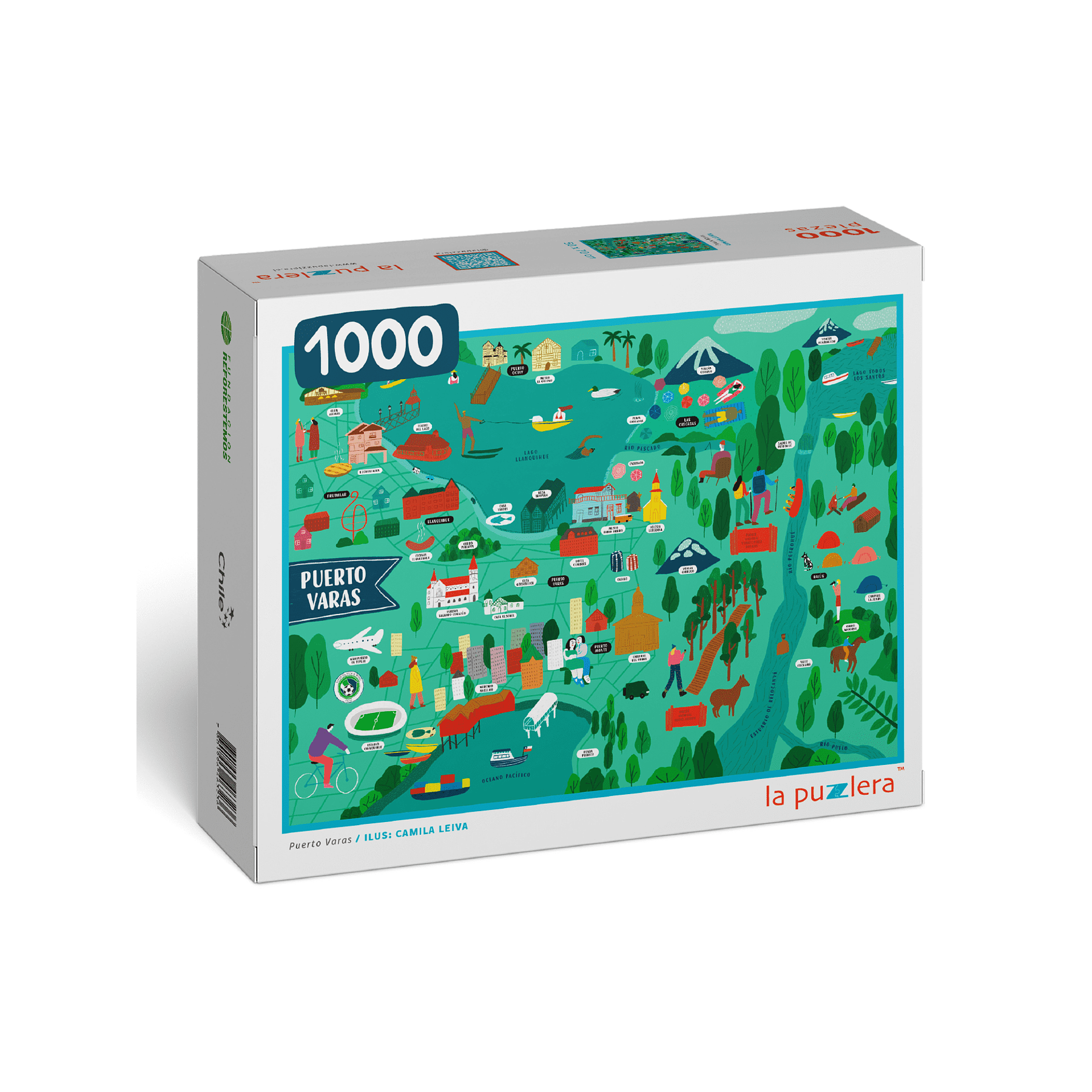 Puzzle Puerto Varas 1000 Piezas