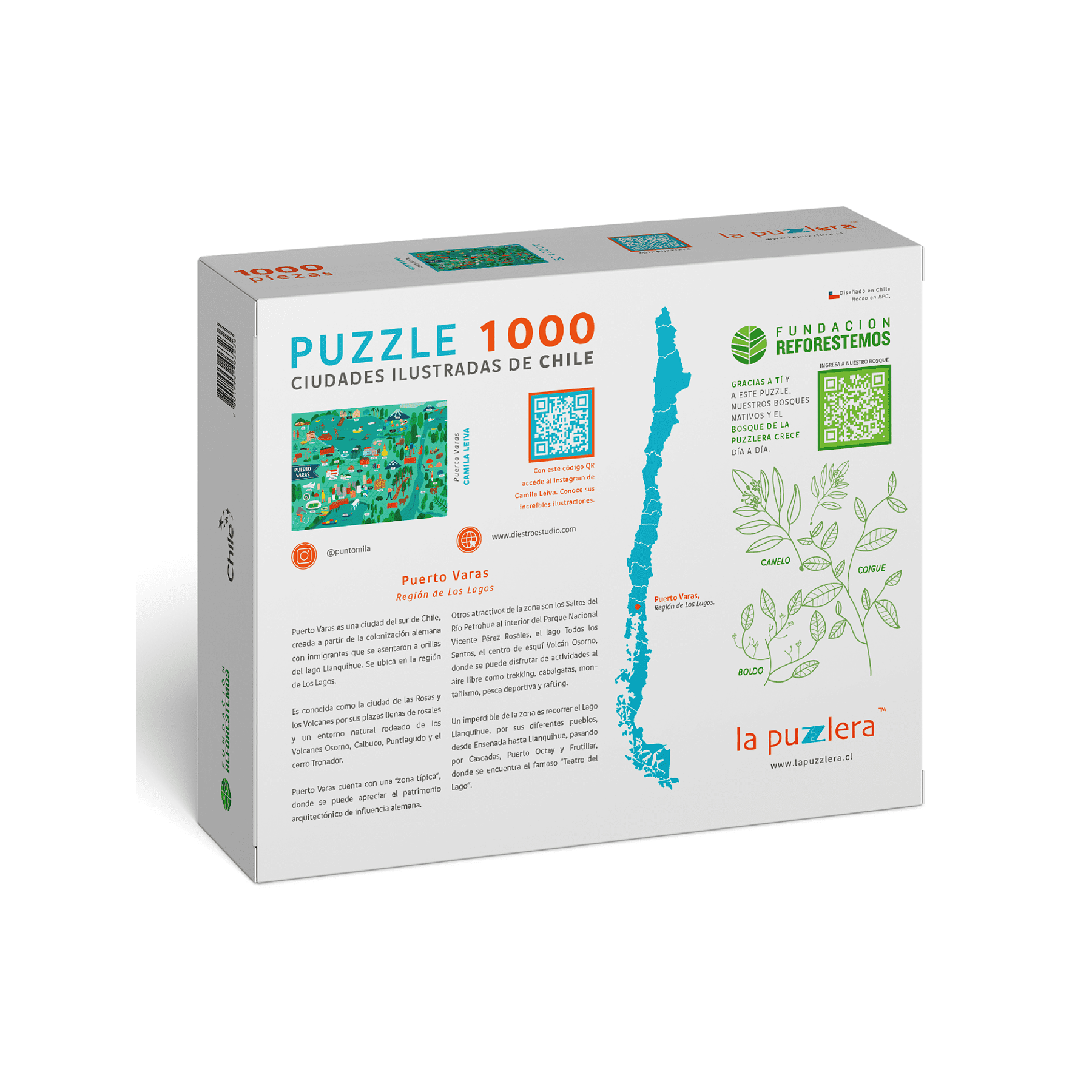 Puzzle Puerto Varas 1000 Piezas
