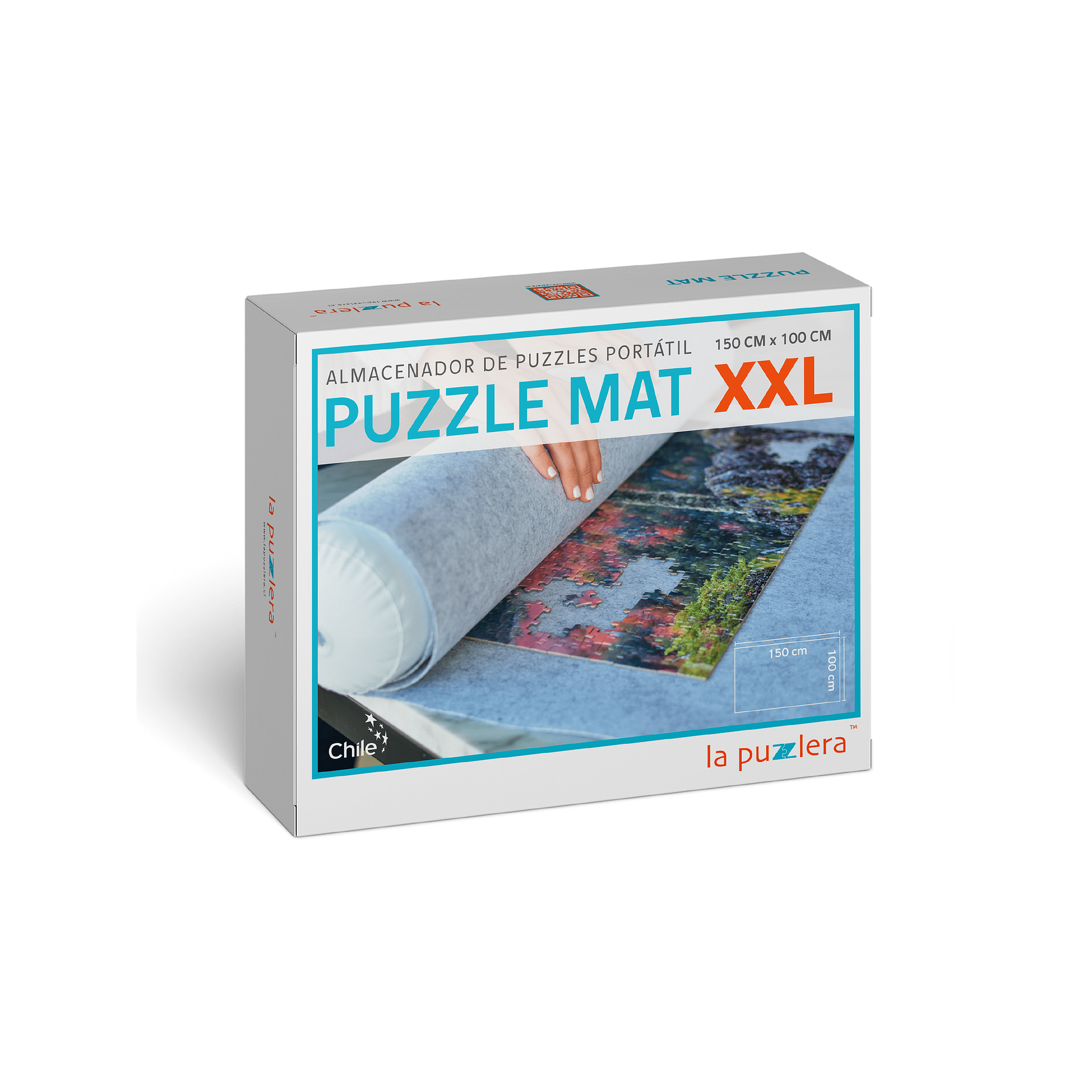 Puzzle Mat XXL | 100 x 150 cm | Almacenador De Puzzle Portátil 