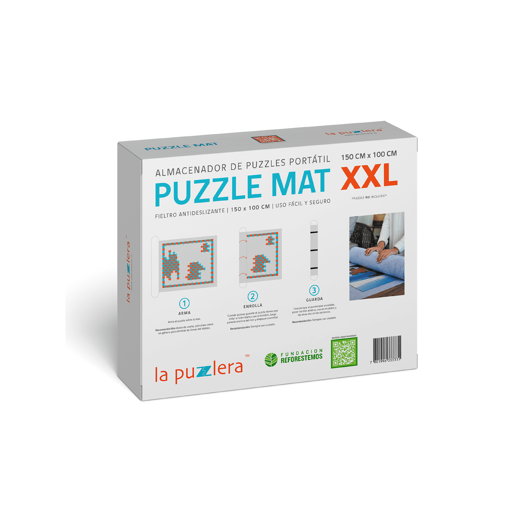 Puzzle Mat XXL | 100 x 150 cm | Almacenador De Puzzle Portátil 