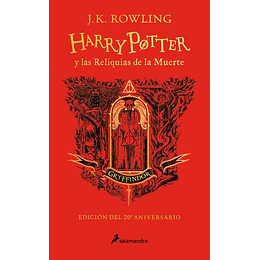 Harry Potter Y Las Reliquias De La Muerte Edición 20 Aniversario Gryffindor - 