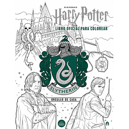 Harry Potter Slytherin Para Colorear