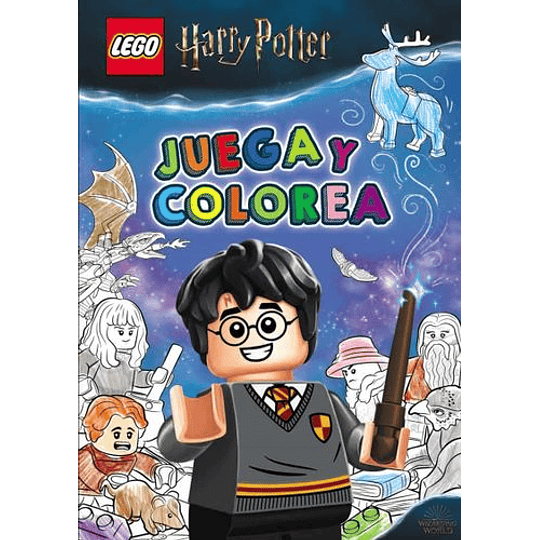 Harry Potter Lego Juega Y Colorea