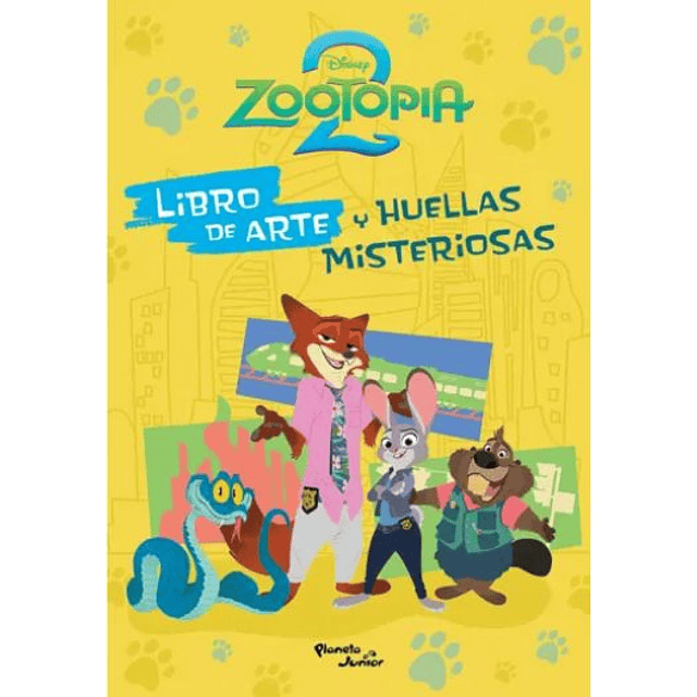 Zootopia 2 Libro De Arte Y Huellas Misteriosas