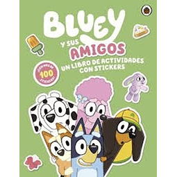 Bluey Y Sus Amigos - Libro De Stickers