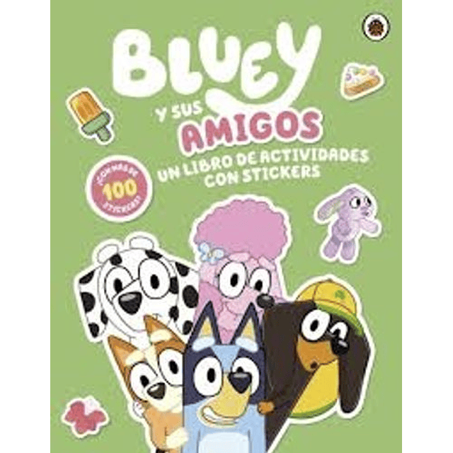 Bluey Y Sus Amigos - Libro De Stickers