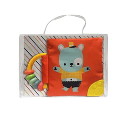 Mi Libro Suave Con Sonajero Y Mordillo