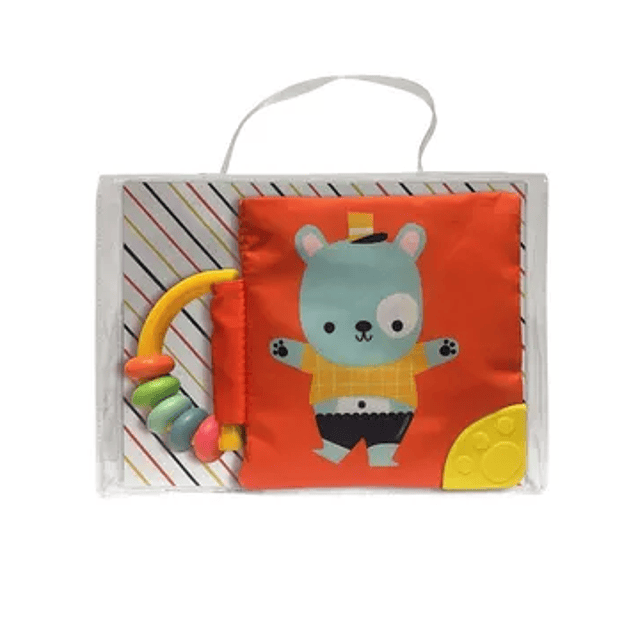 Mi Libro Suave Con Sonajero Y Mordillo