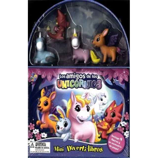 Mini Divertilibros - Los Amigos De Los Unicornios 