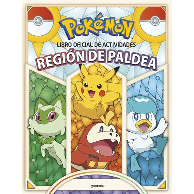 Pokemon Libro Oficial De Actividades Paldea