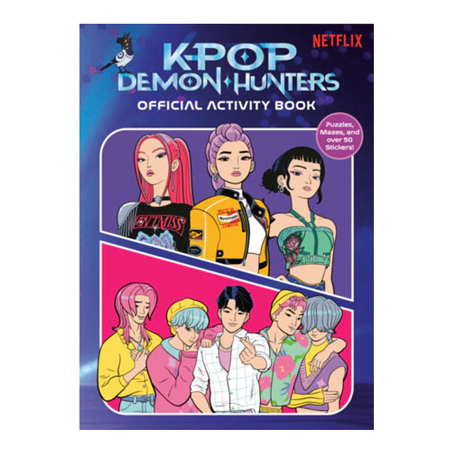 K Pop Demon Hunters Libro De Actividades