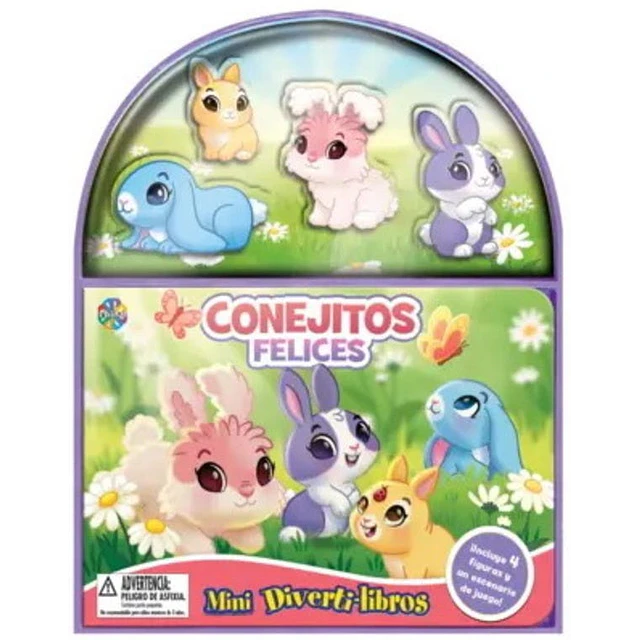 Conejitos Felices. Mini Diverti-libros
