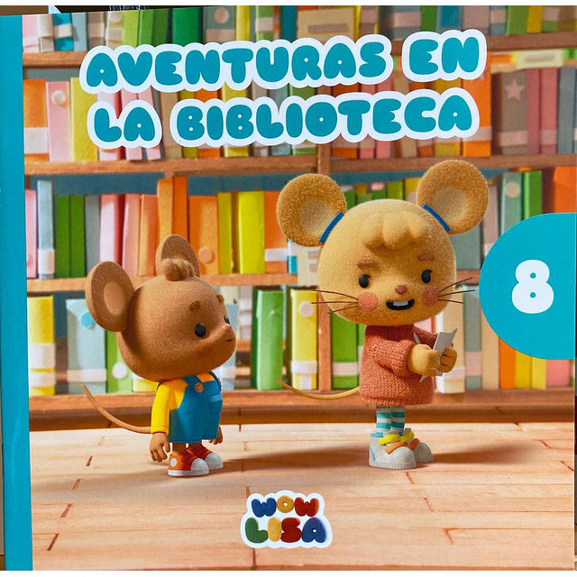 Wow Lisa 8 - Aventuras En La Biblioteca