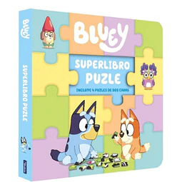 Super Libro De Rompecabezas - Bluey