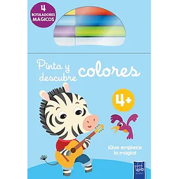 Pinta Y Descubre Colores - Cebra