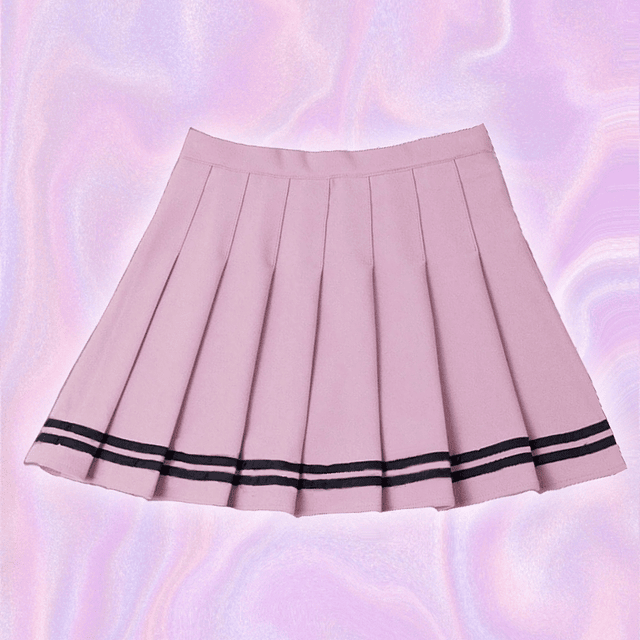 Falda pink marinera japo