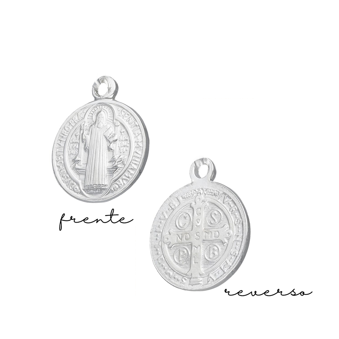 Medalla San Benito mediana 2