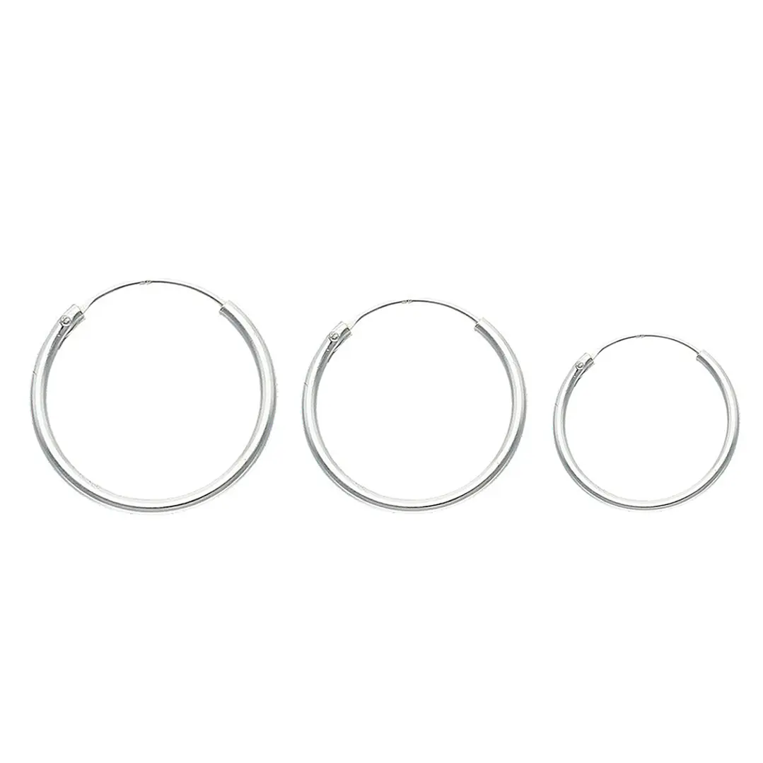 Set Argollas Lisas Single 2