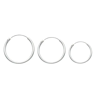 Set Argollas Lisas Single