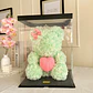 Oso de Rosas con Corazón de Perlas Grande - Miniatura 1