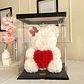 Oso de Rosas con Corazón Grande - Miniatura 1