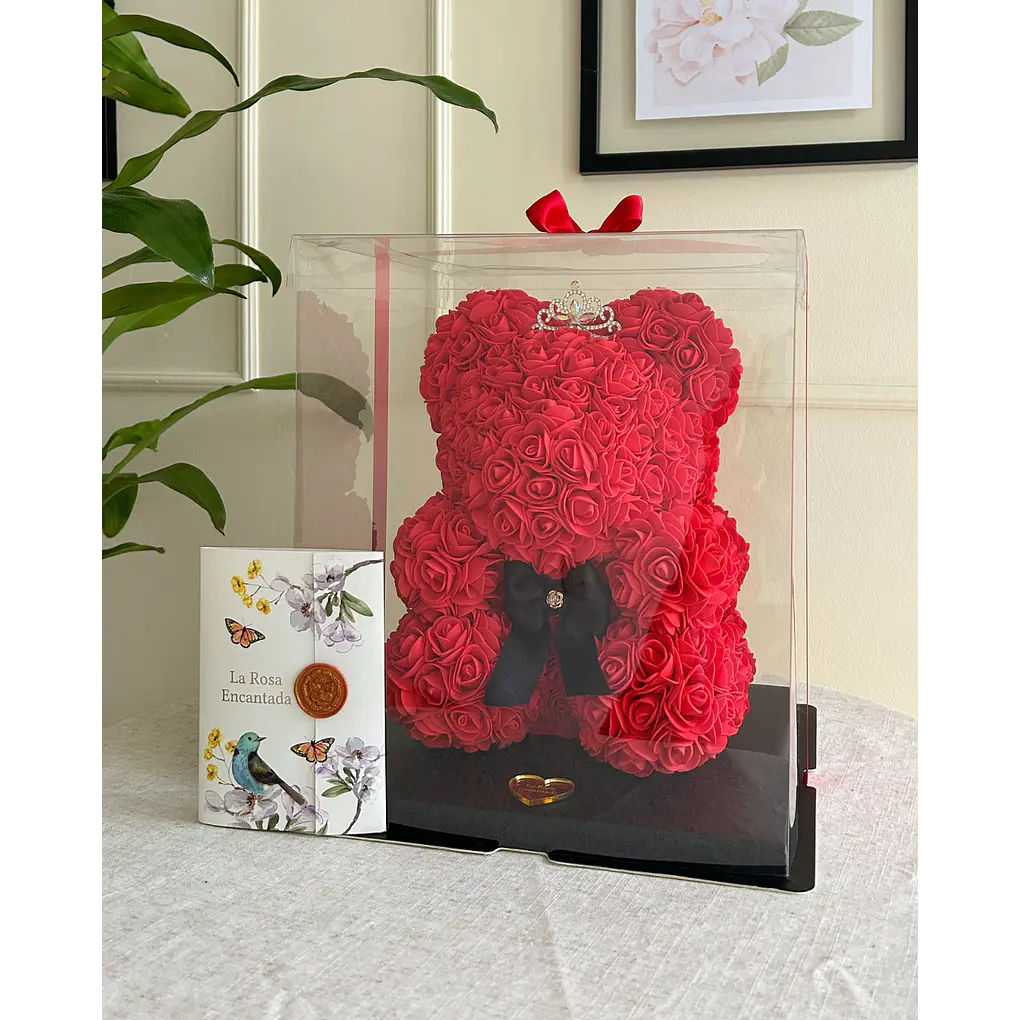 Oso de Rosas Mediano 1
