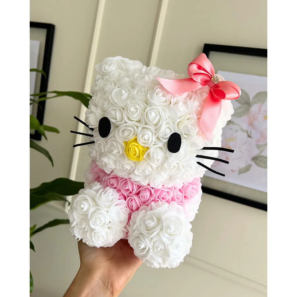 Hello Kitty de Rosas Pequeño 3