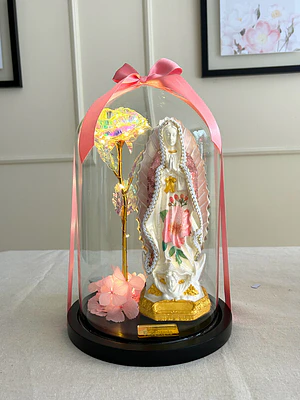 Rosa Galaxy con Virgen