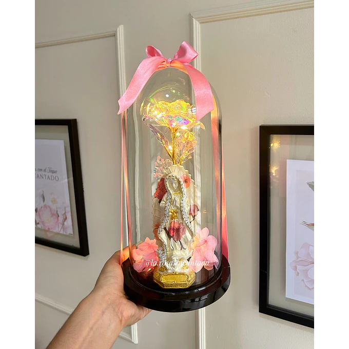 Rosa Galaxy con Virgen Mini 1