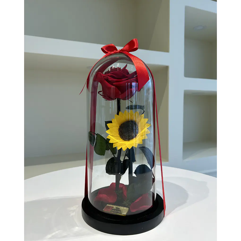 Jardín Encantado - Rosa y Girasol 4