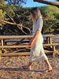 Camisa Aurora – Camisa Creme com Textura e Botões - Thumbnail 3