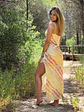 Vestido Sunset – Vestido Maxi Tie-Dye Amarelo e Roxo - Thumbnail 6