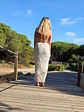 Vestido Pure – Vestido longo plissado, corte ajustado com costas nuas - Thumbnail 6