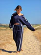 Conjunto Step – Fato de Treino Oversized Azul Escuro - Thumbnail 4