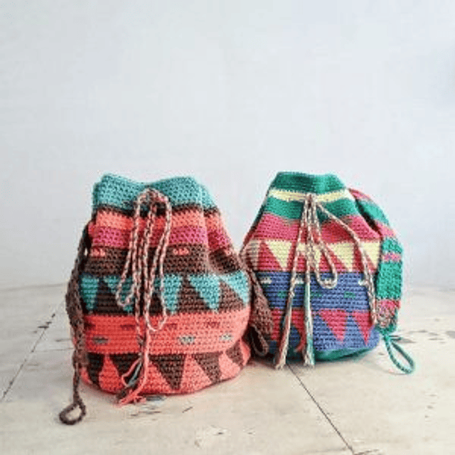 Bolso en Crochet Tapestry