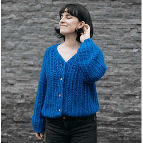 Patrón Cardigan Nube