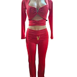 Traje Brasil rojo