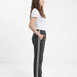 Pantalón rayas plomo