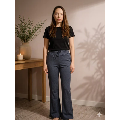Pantalón de dralón plomo