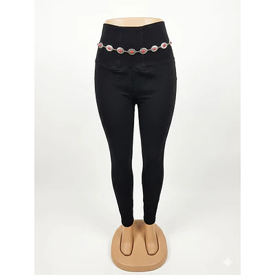 Jeans Faja negro